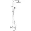 Hansgrohe Colonne de douche thermostatique Vernis Blend 200 EcoSmart chromé TU