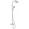 Hansgrohe Colonne bain douche thermostatique Vernis Shape 230 EcoSmart chromé TU