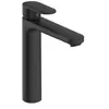 Hansgrohe Mitigeur de lavabo190 avec tirette et vidage synthétique noir mat TU