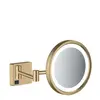 Hansgrohe Miroir de Rasage avec éclairage LED Bronze brossé AddStoris