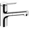 Hansgrohe Robinet de cuisine avec douchette Zesis M33 150 sBox 2 jets chromé TU