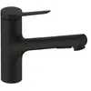 Hansgrohe Robinet de cuisine avec douchette Zesis M33 150 sBox 2 jets noir mat TU