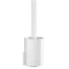 WallStoris - Brosse wc avec support, blanc mat 27927700 - Hansgrohe