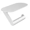 Hansgrohe WallStoris Porte-papier WC avec tablette , Blanc mat (27928700)