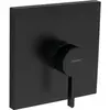Façade robinet encastré mécanique HANSGROHE Finoris Noir mat