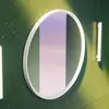 hansgrohe Miroir mural Axor Uni. Circular Montage murale, blanc mat