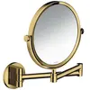 hansgrohe Axor Uni. Miroir de rasage circulaire, montage mural, optiqu...