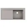 Hansgrohe HANSEvier encastré 450 avec égouttoir gris béton 43314380