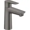 Hansgrohe Mitigeur lavabo Talis E 110, sans tirette ni vidage noir chromé brossé