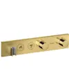 hansgrohe Axor Select Set de montage prêt UP Thermostat, 2 sorties, or...