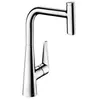 hansgrohe Talis Select M51 Mitigeur de cuisine pivotant, avec douchett...