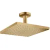 Hansgrohe Douche de tête Raindance E, 1 jet avec raccord plafond bronze brossé TU