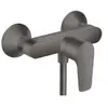 hansgrohe Mitigeur de douche Talis E, Noir Chromé brossé, 71760340