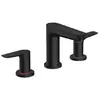 Hansgrohe Mélangeur lavabo Talis E 150, 3 trous, avec tirette et vidage noir mat