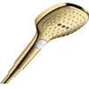 Douchette à main HANSGROHE Raindance Select E 3 jets aspect doré poli