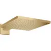 Hansgrohe Douche de tête Raindance E, 1 jet avec bras de douche bronze brossé TU