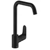hansgrohe Focus M41 Mitigeur de cuisine 260, 1 jet, noir mat, 31820670