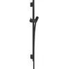 Barre de douche HANSGROHE Unica S Puro 65 cm avec flexible Noir mat