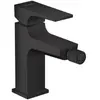 Mitigeur bidet poignée manette Hansgrohe Metropol, Noir mat