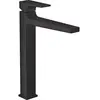 Hansgrohe Mitigeur lavabo Metropol 260 poignée manette, bonde Push-Open noir mat