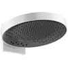 Hansgrohe Rainfinity Douche de tête 360 3 jets avec raccord mural, Blanc mat (26234700)