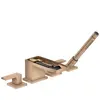 hansgrohe Ensemble complet Axor MyEdition mitigeur lavabo 4 trous, san...