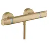 Mitigeur douche thermostatique Ecostat Comfort bronze brossé Hansgrohe