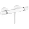 Mitigeur Thermostatique douche HANSGROHE Ecostat blanc mat - 13116700