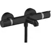 Mitigeur bain douche thermostatique Ecostat Comfort noir mat Hansgrohe