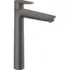 Hansgrohe Mitigeur lavabo Talis E 240, avec tirette et vidage noir chromé brossé
