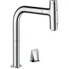 Mitigeur de cuisine avec douchette extractible 2 jets chromé Hansgrohe