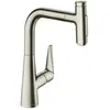 Hansgrohe Mitigeur de cuisine avec douchette extractible aspect acier inox - 72824800