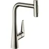 Hansgrohe Mitigeur de cuisine 300avec douchette extractible aspect acier inox