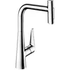 Hansgrohe Robinet de cuisine avec douchette Talis Select M51 300 2 jets chromé