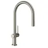 Hansgrohe Robinet de cuisine avec douchette Talis M54 210 aspect acier inox TU