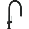Hansgrohe Robinet de cuisine avec douchette Talis M54 210 2 jets noir mat TU