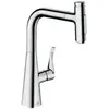 Mitigeur de cuisine avec douchette extractible 2 jets chromé Hansgrohe
