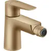Mitigeur bidet, avec tirette et vidage bronze brossé - Hansgrohe