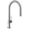 hansgrohe Talis M54 Mitigeur de cuisine pivotant, avec douchette extra...