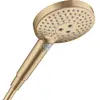 Hansgrohe Pommeau de douche Raindance Select S EcoSmart 120 3 jets bronze brossé