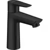 Mitigeur lavabo Talis E 110, sans tirette ni vidage noir mat Hansgrohe