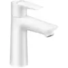 Hansgrohe Mitigeur lavabo Talis E 110, sans tirette ni vidage blanc mat TU