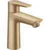 Hansgrohe Mitigeur lavabo Talis E 110, sans tirette ni vidage bronze brossé TU