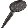 Douchette à main HANSGROHE Raindance Select S 120 3 jets noir mat TU