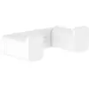 HANSGROHE Crochet double blanc mat AddStoris