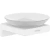 AddStoris - Porte-savon avec support, verre mat / blanc mat 41746700 - Hansgrohe