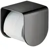 hansgrohe Axor Porte-papier toilette avec tablette, chrome noir brossé
