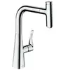 Hansgrohe Robinet de cuisine avec douchette Metris Select M71 240 sBox chromé TU