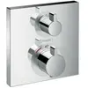 Mitigeur thermostatique mural HANSGROHE Ecostat Square avec robinet d'...