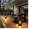 2x led solaire lampe suspendue extérieure terrasse cour cage design fi...